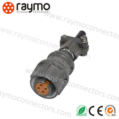 2PM Connector Thread Connection Aluminum Alloy 4-50 Pin