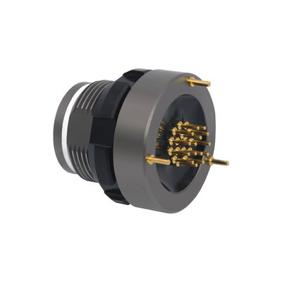 Straight Plug  Break Easy Way Connector Alternative Odu High-Density Amc Connector , A10wam-P16xbc0-0000