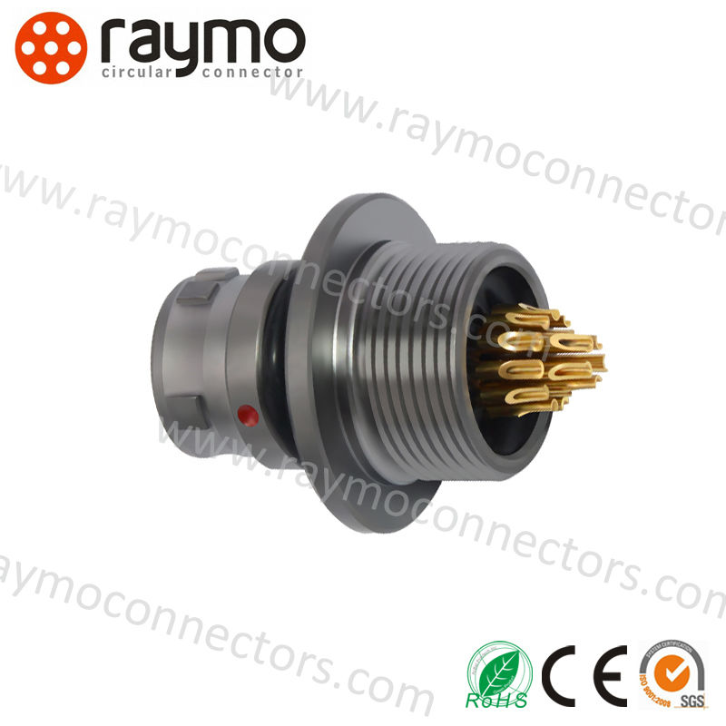 AMC High-Density Push Pull Connector 2-16 Pins 5000 Cycles Industrial