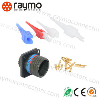 Amphenol D38999 38999 MIL-DTL MIL Spec เครื่องเชื่อมวงกลม KJA0T17F8PN เครื่องเชื่อมวงกลม Crimp
